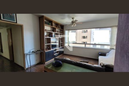 Sala  de apartamento à venda com 3 quartos, 130m² em Funcionários, Belo Horizonte