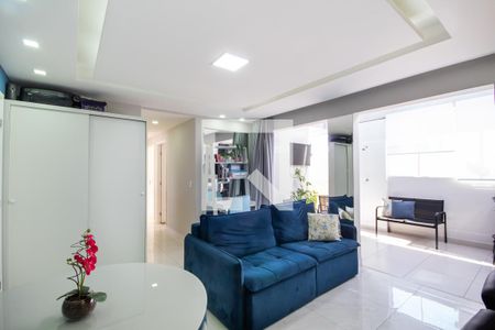 Sala de apartamento à venda com 3 quartos, 80m² em Vila Osasco, Osasco