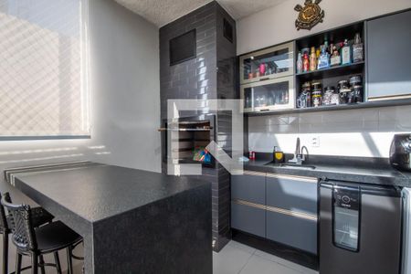 Sacada - Churrasqueira de apartamento à venda com 3 quartos, 80m² em Vila Osasco, Osasco