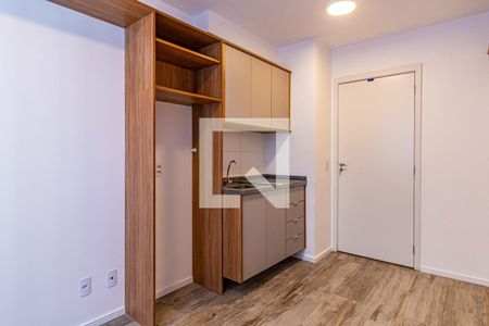 Cozinha de apartamento à venda com 1 quarto, 24m² em Butantã, São Paulo