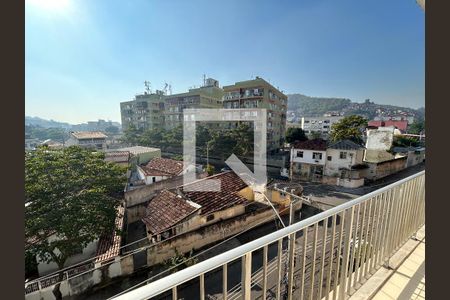 Vista da varanda da sala de apartamento para alugar com 3 quartos, 95m² em Penha Circular, Rio de Janeiro