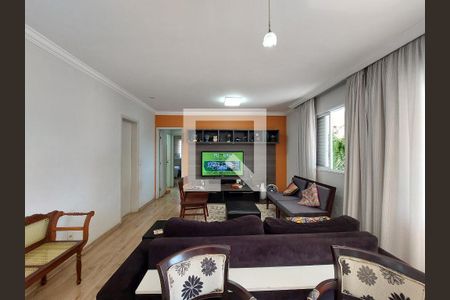 Sala de apartamento à venda com 3 quartos, 124m² em Jardim Consorcio, São Paulo