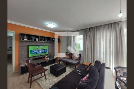 Sala de apartamento à venda com 3 quartos, 124m² em Jardim Consorcio, São Paulo