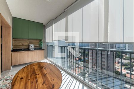 Varanda de apartamento para alugar com 1 quarto, 65m² em Vila Cordeiro, São Paulo