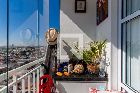 Varanda da Sala de apartamento à venda com 2 quartos, 70m² em Vila Bela, São Paulo