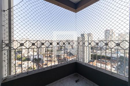 Varanda da Sala de apartamento para alugar com 2 quartos, 61m² em Vila Gumercindo, São Paulo