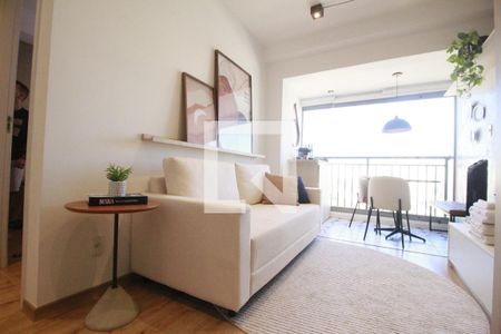 Sala de apartamento à venda com 1 quarto, 32m² em Indianópolis, São Paulo