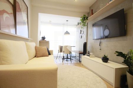 Sala de apartamento à venda com 1 quarto, 32m² em Indianópolis, São Paulo