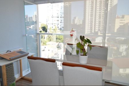 Varanda da Sala de apartamento à venda com 1 quarto, 40m² em Vila Mariana, São Paulo