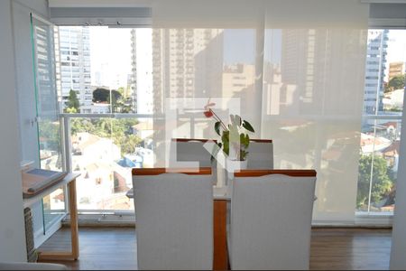 Varanda da Sala de apartamento à venda com 1 quarto, 40m² em Vila Mariana, São Paulo