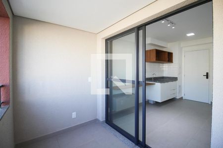 Varanda  de apartamento para alugar com 1 quarto, 31m² em Moema, São Paulo
