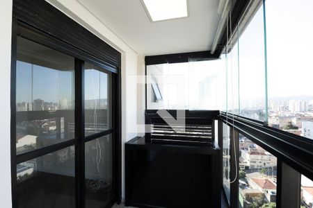 Varanda da Sala de apartamento para alugar com 2 quartos, 57m² em Vila Ester (zona Norte), São Paulo