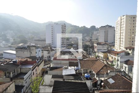 Vista Sala  de apartamento à venda com 1 quarto, 50m² em Engenho Novo, Rio de Janeiro