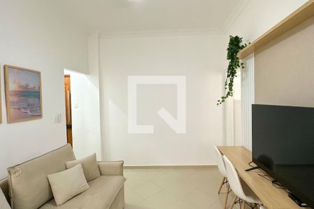 Sala de apartamento para alugar com 1 quarto, 49m² em Copacabana, Rio de Janeiro