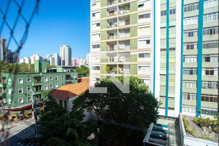 Vista da Sala de apartamento à venda com 1 quarto, 50m² em Bela Vista, São Paulo