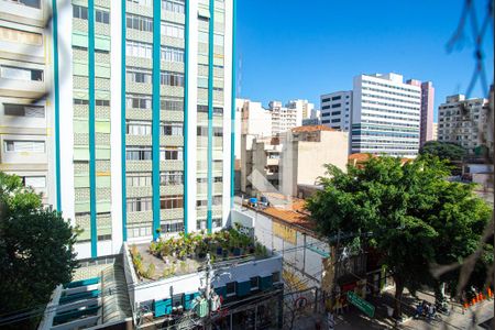 Vista da Sala de apartamento à venda com 1 quarto, 50m² em Bela Vista, São Paulo