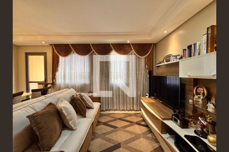 Sala de apartamento à venda com 2 quartos, 78m² em Parque das Nações, Santo André