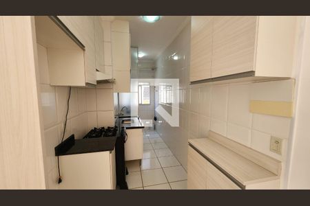 Cozinha e Área de Serviço de apartamento para alugar com 2 quartos, 52m² em Parque Cecap, Jundiaí