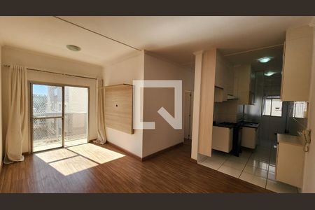 Sala de apartamento para alugar com 2 quartos, 52m² em Parque Cecap, Jundiaí
