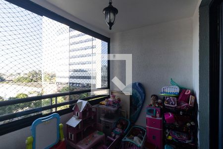 Varanda da Sala de apartamento à venda com 3 quartos, 72m² em Jardim Santa Cruz (sacomã), São Paulo
