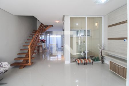 Sala de casa de condomínio para alugar com 3 quartos, 120m² em Fazenda São Quirino, Campinas
