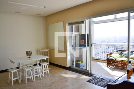 Sala de apartamento para alugar com 3 quartos, 128m² em Santa Paula, São Caetano do Sul