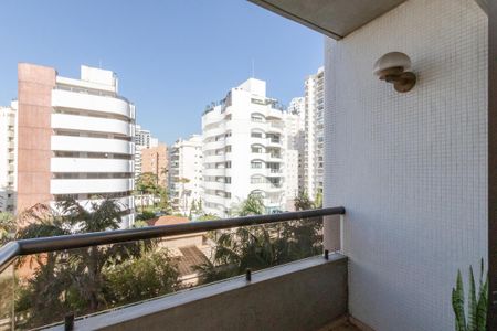 Varanda da Sala de apartamento para alugar com 3 quartos, 165m² em Brooklin, São Paulo