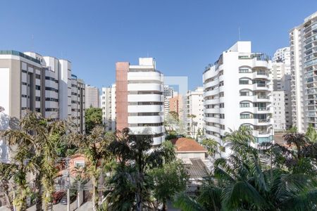 Vista da Varanda da Sala de apartamento para alugar com 3 quartos, 165m² em Brooklin, São Paulo