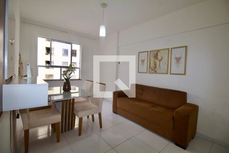 Sala de apartamento para alugar com 1 quarto, 55m² em Federação, Salvador