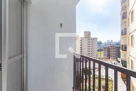 Varanda da Sala de apartamento à venda com 3 quartos, 63m² em Jardim Botucatu, São Paulo