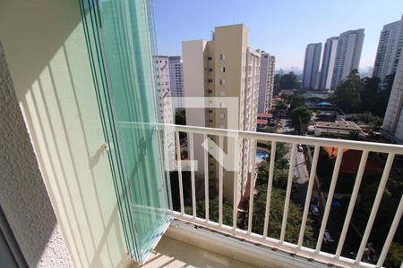 Varanda da Sala de apartamento para alugar com 2 quartos, 50m² em Parque Reboucas, São Paulo