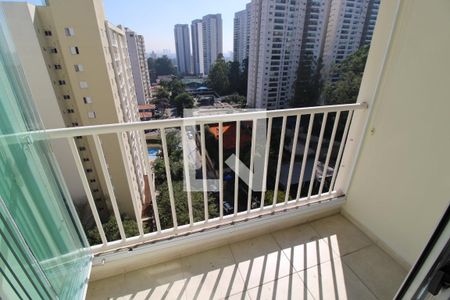 Varanda da Sala de apartamento para alugar com 2 quartos, 50m² em Parque Reboucas, São Paulo