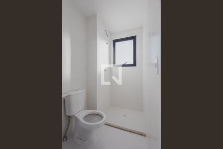 Banheiro da Suíte de apartamento à venda com 1 quarto, 24m² em Pinheiros, São Paulo