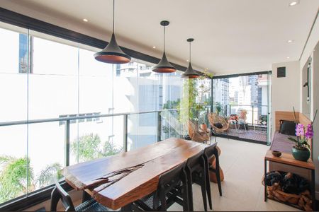 Varanda da Sala de apartamento para alugar com 2 quartos, 78m² em Pinheiros, São Paulo