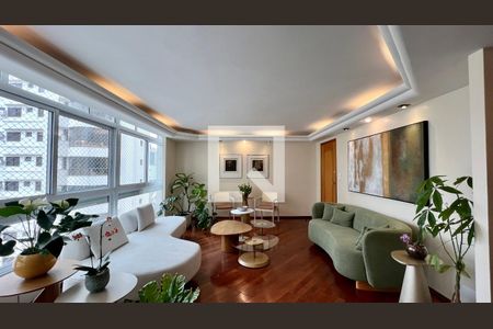 Sala de apartamento à venda com 4 quartos, 210m² em Jardim Paulista, São Paulo