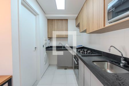 Sala/Cozinha de apartamento à venda com 2 quartos, 37m² em Bela Vista, São Paulo