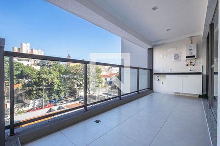 Varanda de apartamento para alugar com 1 quarto, 45m² em Vila Anglo Brasileira, São Paulo