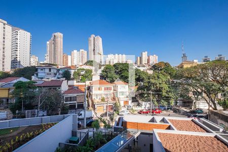 Varanda - VIsta de apartamento para alugar com 1 quarto, 45m² em Vila Anglo Brasileira, São Paulo