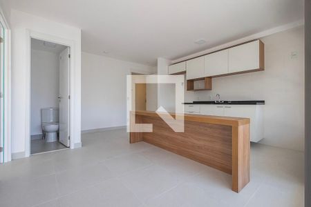 Sala/Cozinha de apartamento para alugar com 1 quarto, 45m² em Vila Anglo Brasileira, São Paulo