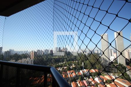 Vista da Sacada de kitnet/studio para alugar com 1 quarto, 41m² em Jardim Ampliacao, São Paulo