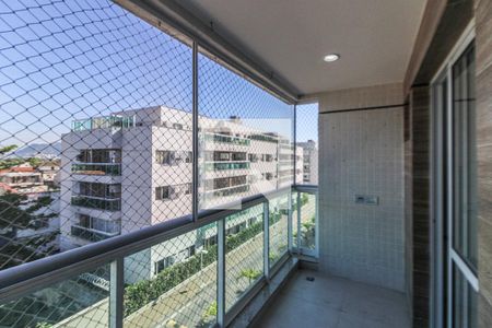 Varanda de apartamento à venda com 3 quartos, 126m² em Vargem Pequena, Rio de Janeiro