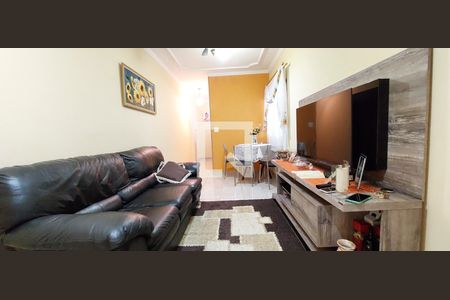 Sala de apartamento à venda com 3 quartos, 84m² em Vila Pires, Santo André