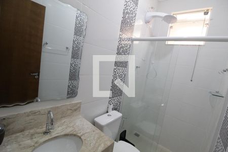 Banheiro Social de casa para alugar com 2 quartos, 150m² em Shopping Park, Uberlândia