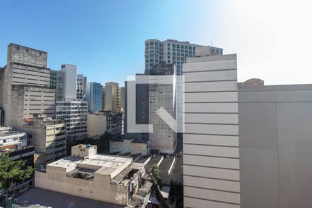 Varanda - Vista  de apartamento para alugar com 1 quarto, 30m² em Liberdade, São Paulo