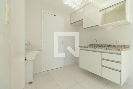 Cozinha - Área de serviço de apartamento para alugar com 1 quarto, 30m² em Liberdade, São Paulo