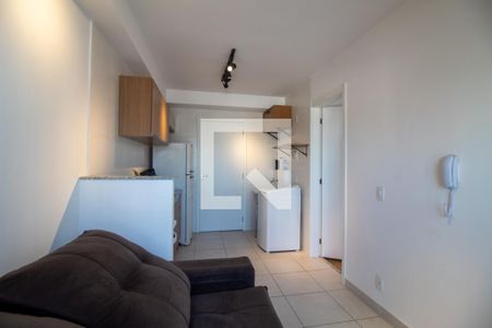 Sala de apartamento para alugar com 1 quarto, 28m² em Jardim Caravelas, São Paulo