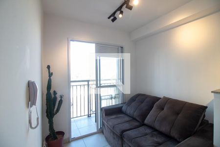 Sala de apartamento para alugar com 1 quarto, 28m² em Jardim Caravelas, São Paulo