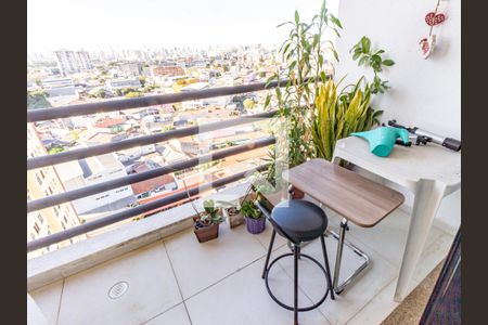 Varanda de apartamento à venda com 3 quartos, 78m² em Canindé, São Paulo