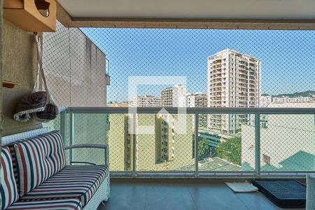 Sala Varanda de apartamento à venda com 4 quartos, 183m² em Praça da Bandeira, Rio de Janeiro