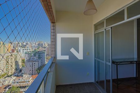 Varanda da Sala de apartamento à venda com 3 quartos, 90m² em Santa Efigênia, Belo Horizonte